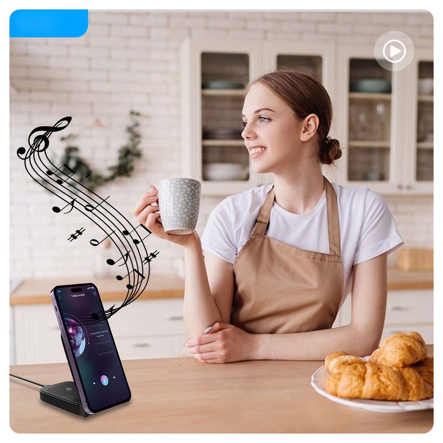 15W foldable multi-functional three-in-one wireless SW50